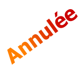 Annulée