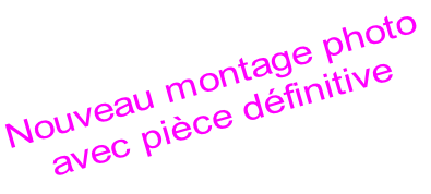 Nouveau montage photo avec pièce définitive